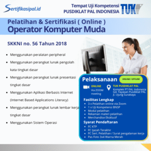 Pelatihan & Sertifikasi Operator Komputer Muda